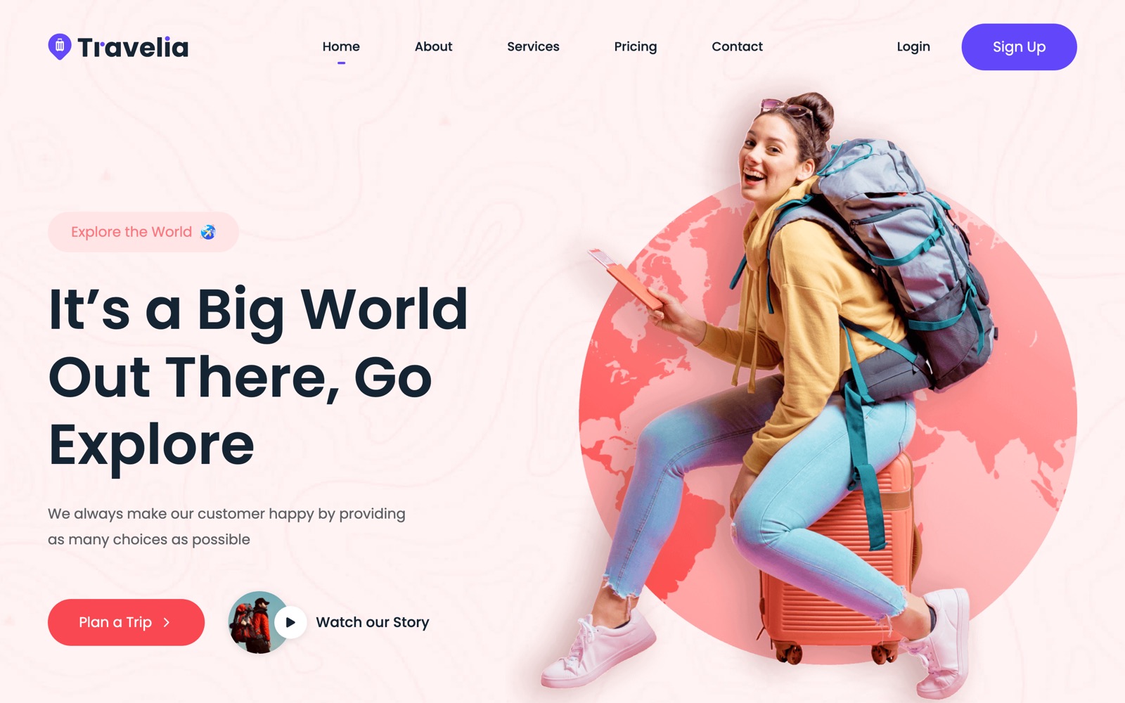 Travelia website
